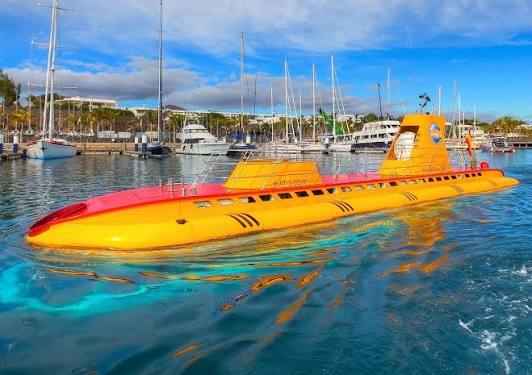Excursion en Sous-Marin à Lanzarote